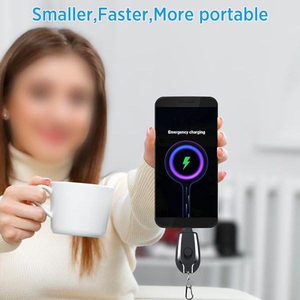 Type C – Emergency Keychain Portable Charger Power Bank
