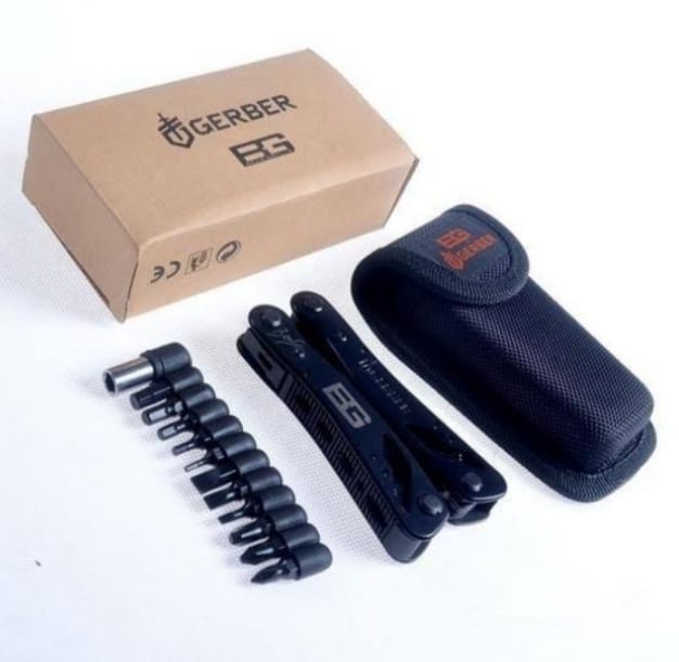 Gerber Bear Grylls Multi-Tool with Bit Set & Carry Case
