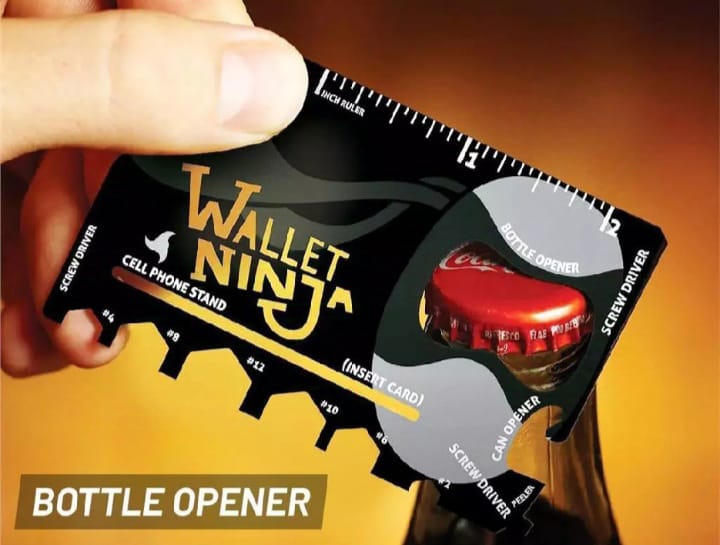 Wallet Ninja 18-in-1 Card Multi-Tool