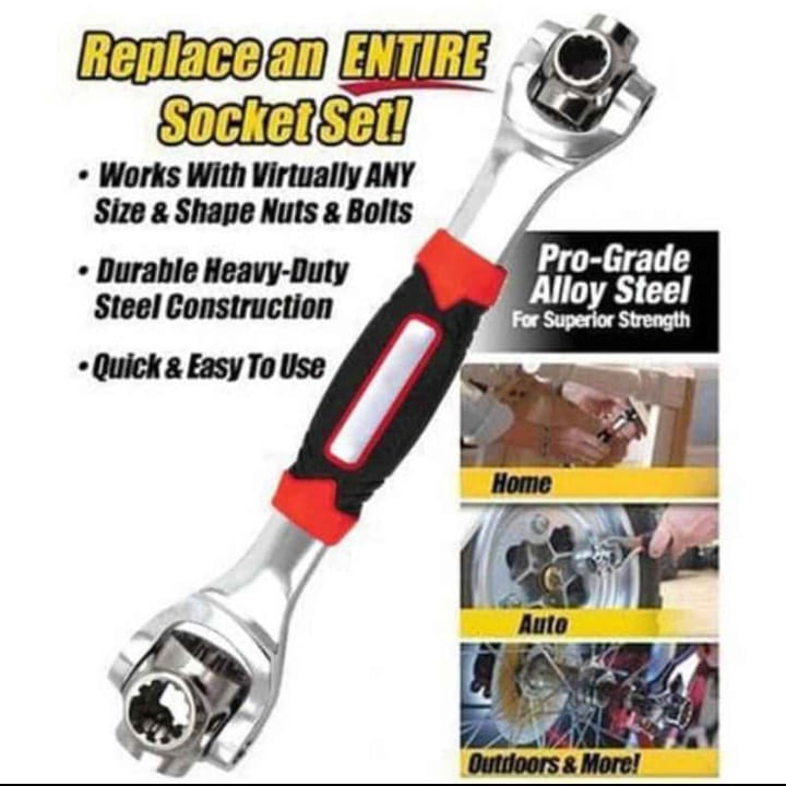 Universal Multi-Socket Wrench