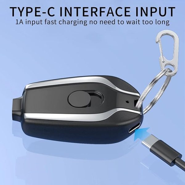 Type C – Emergency Keychain Portable Charger Power Bank