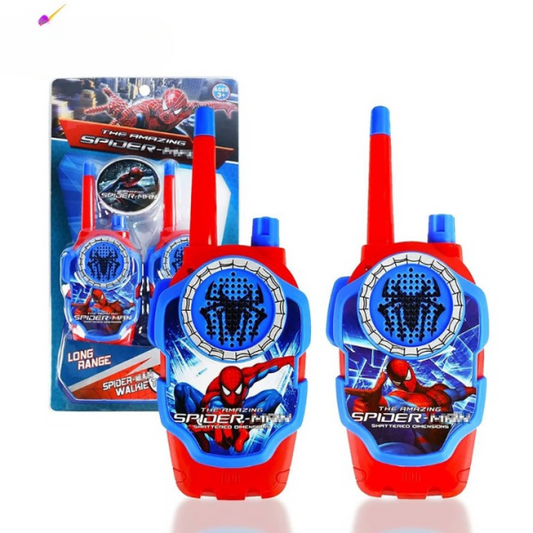 Spiderman Walkie Talkie Toy Set For Kids