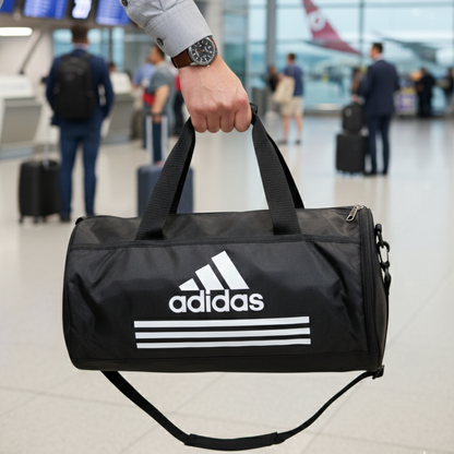 Adi 3-Stripes Gym Duffle with Shoe Pocket