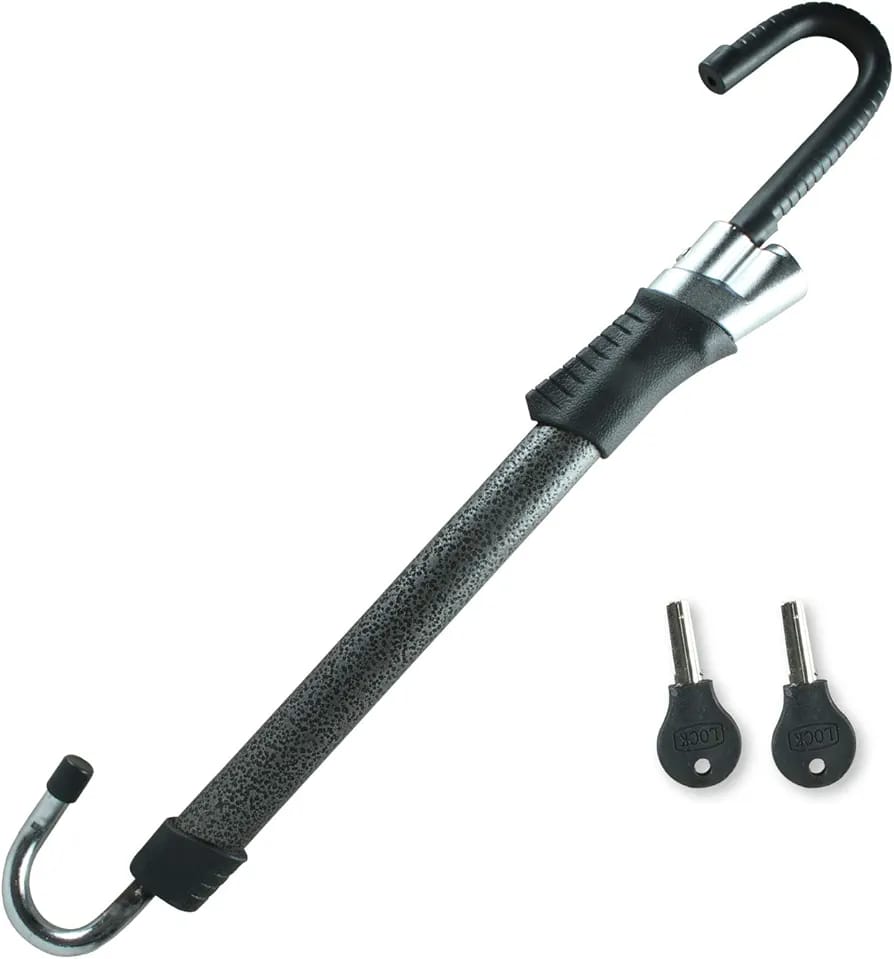 Heavy-Duty Steering Wheel & Pedal Lock
