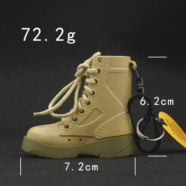 Mini Army Boot Lighter 🔥 | Keychain with Bottle Opener
