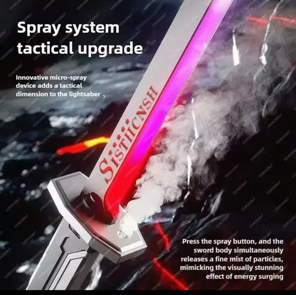 LED Talwar Smoke Toy Sword – Light-Up Warrior Blade