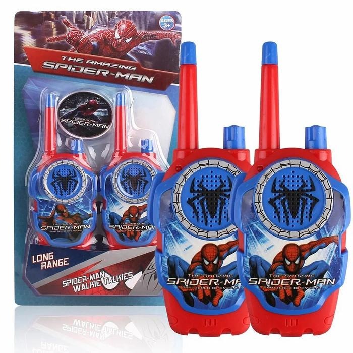 Spiderman Walkie Talkie Toy Set For Kids